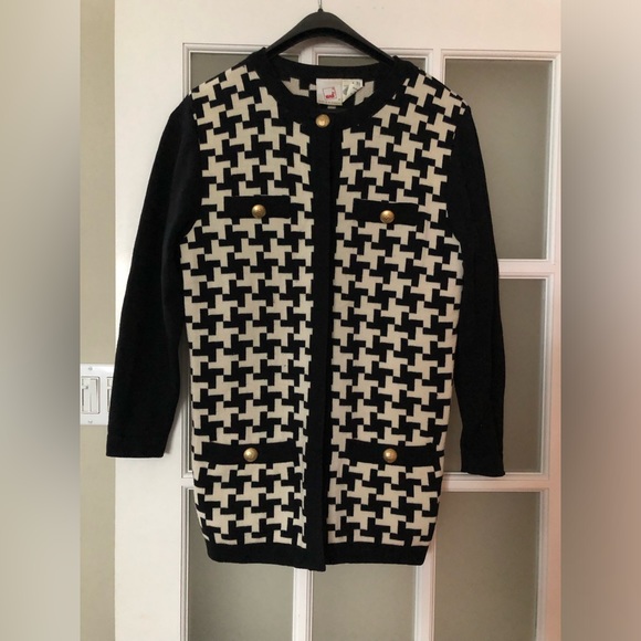 Mondi Houndstooth cardigan - Picture 1 of 3